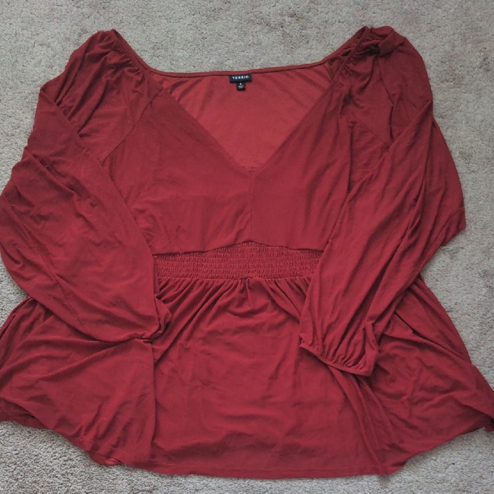 Super Cute Torrid Flared Top